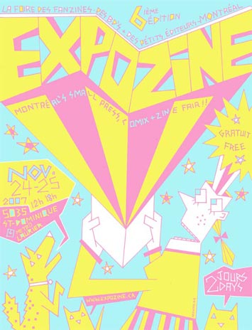 POSTER EXPOZINE ÉDITION 2007